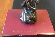 Figurine- Beautiful girl with kitten piece (5 inches tall)