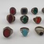 Ancient Inspired Brass Rings Set of 15 Collectible Jewellery Pieces Image 10