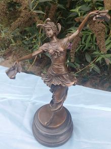 C.J.R Colinet 39cms Art Deco Bronze