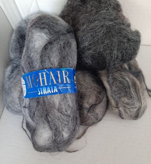 Mohair wool knitting crochet crafts