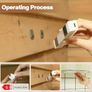 6pcs Motion Sensor Night Lights | USB Rechargeable, Stick-Anywhere Image 8