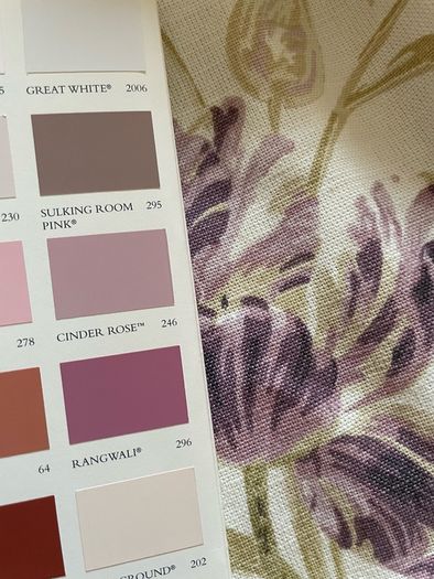 Stunning Large Laura Ashley Linen Curtains 128 inch wide x 93 inch drop