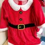 Baby Girl Christmas Party Dress Hat Tights Image 2