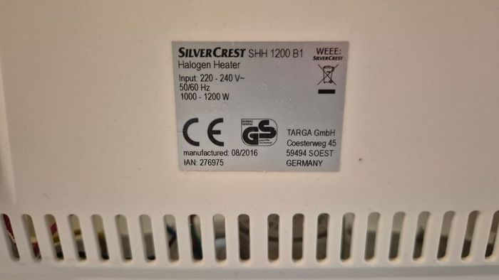 Electric fire halogen heater