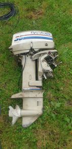 Evinrude 25hp(blue) and 35 HP 300 Euro each