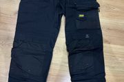 Snickers 3214 Canvas Holster Pocket Trousers Black Black
