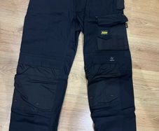 Snickers 3214 Canvas Holster Pocket Trousers Black Black