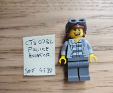 lego cty0282 police aviator, set 4438