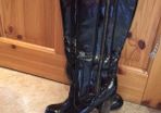 High Heel, Black Knee Boots