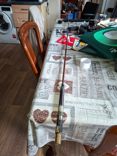 Antique 3 Piece Fishing Rod Holroyd Bros, Makers, London 1870 to1890 manufacturing timeline, Collection Only on this,