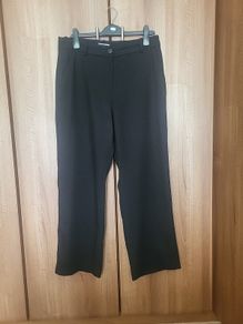 Black Wide Leg Trousers