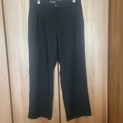 Black Wide Leg Trousers