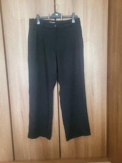 Black Wide Leg Trousers