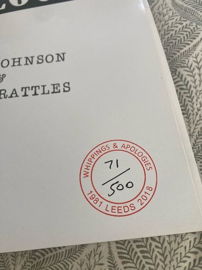 Whipping and Apologies Post Punk and Goth Fanzine Collection