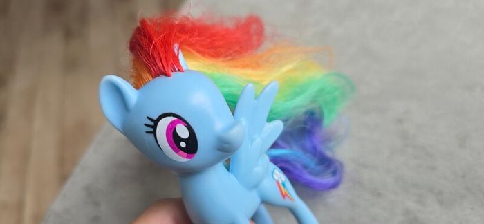 Rainbow Dash Reboot Brushable 3 inch G4 My Little Pony 2016