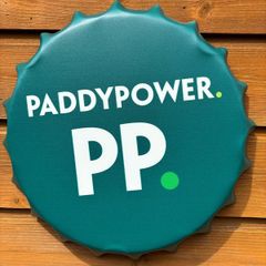 paddy power metal wall bottle cap