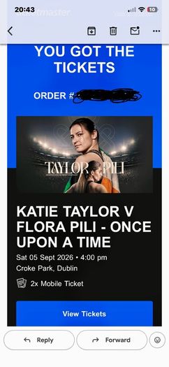 katie taylor tickets