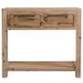 Console Table 82x33x73 cm Solid Acacia Wood Image 3