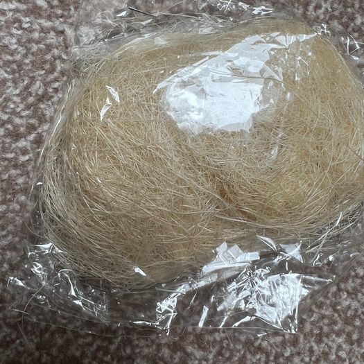 Crafts sisal thread decoration