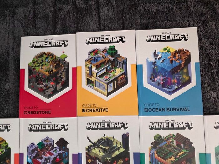 Minecraft Guide Book Set  8 Books can post!