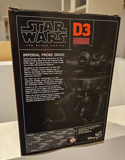 Star Wars Black Series 40th Anniversary Imperial Probe Droid figure