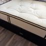 Double Bed, Mattress & Diamant Headboard For Sale Image 3