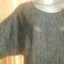 Van Caloen designer Made in Italy grey oversize jumper size UK12 EUR40 Perfect condition Postage included Image 2