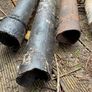 Cast iron pipes for scrap metal Image 2