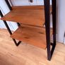 John Lewis ladder bookcase - Oak, metal, industrial style Image 2