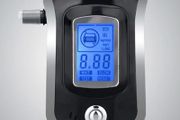 Professional Police Digital Breath Detector Alcohol Tester LCD Screen Breathalyzer Analyzer