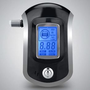 Professional Police Digital Breath Detector Alcohol Tester LCD Screen Breathalyzer Analyzer