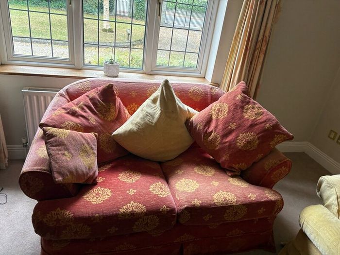 Sofa Set and Foot Rest