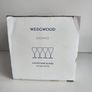 Fancy Crystal 4 white wine glasses elegance Wedgewood exclusive set Image 3