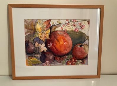 Painting - "Gourd" - Watercolour/Mixed Media