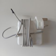 Apple  67W Dual USB-C Port Power Adapter with MacBook charger cable