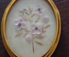 Vintage shell pendant