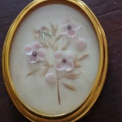 Vintage shell pendant