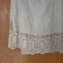 M&S Indigo Cream Skirt.  S.16.   B.N.W.T Image 3