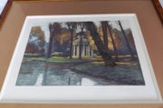 Art deco Lithograph Frederic Loius Leve