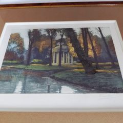 Art deco Lithograph Frederic Loius Leve