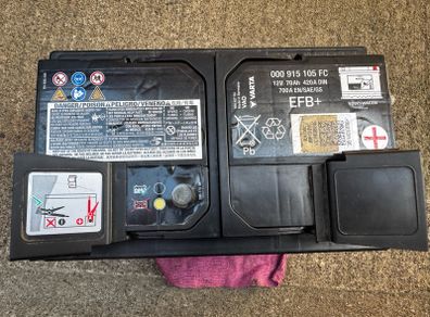 Vw Tiguan car battery