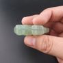 Vintage Carved Jade Elephant & Bird Shaped Decorated Stone Handcrafted Oriental Art Collectible Image 6