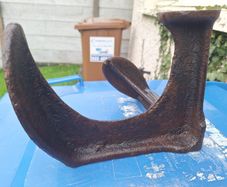 Antique cast iron shoe last/cobblers anvil
