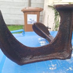 Antique cast iron shoe last/cobblers anvil