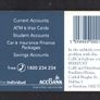 1995 Ireland 10 unit ACC Bank (Schlumberger SC7) Call Card Used. Telecom Eireann card number 1097 Image 3