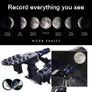 Telescope for Kids Beginners Adult, 70mm Astronomical Refractor Telescope with Adjustable Tripod & & Finder Scope- Portable Travel Telescope Perfect for Kids Children Teens Image 2