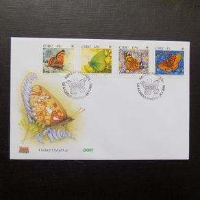 Ireland 2005.Fauna and Flora.Butterflies Commemotative Stamp First Day Cover.FDC.