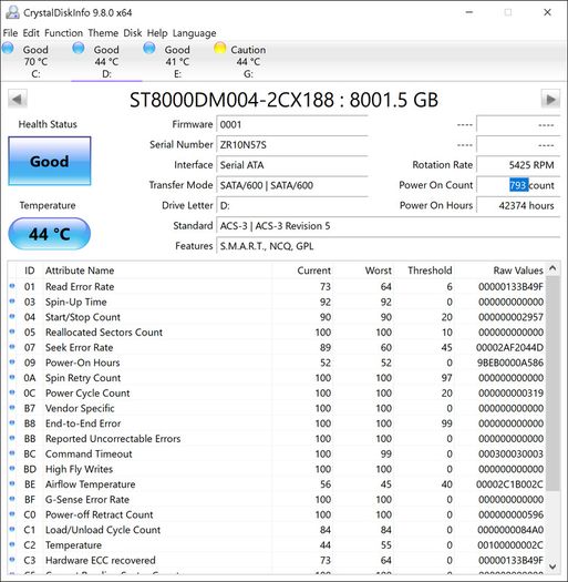 Seagate Barracuda - 8 TB