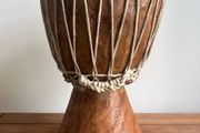Traditional West African Hand Carved Djembe Drum