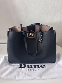 Black Dune Tote - stylish everyday work tote